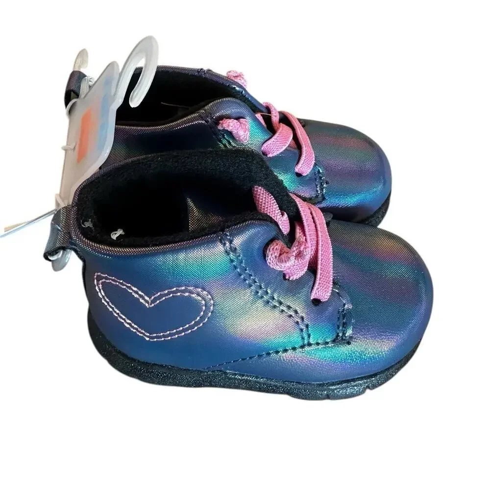 NEW Carter's Just One You Toddler Girls' First Walker Kyrie Boots - 3 months